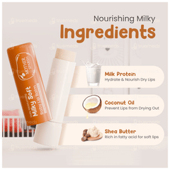 Mother Sparsh Daily Moisturizing Milky Soft Baby Lip Balm 4gm