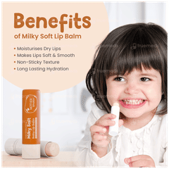 Mother Sparsh Daily Moisturizing Milky Soft Baby Lip Balm 4gm