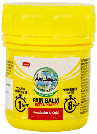 Amrutanjan Extra Power New Pain Balm 50ml