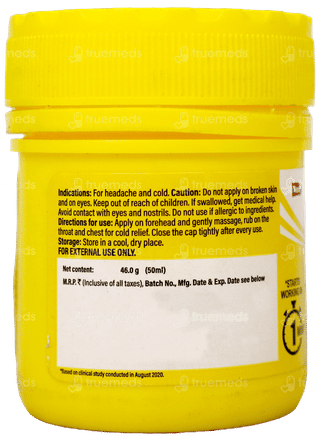 Amrutanjan Extra Power New Pain Balm 50Ml