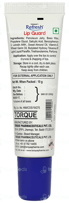 Torque Refresh Lip Guard With Herbal Extracts 10gm