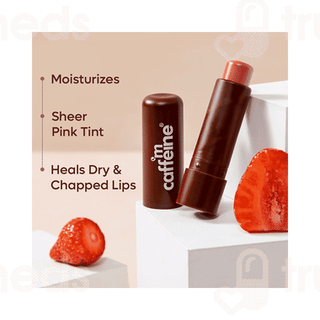 Mcaffeine Choco Tinted Berries Lip Balm 4.5gm