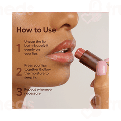 Mcaffeine Choco Tinted Berries Lip Balm 4.5gm