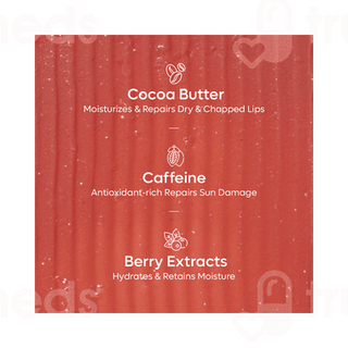 Mcaffeine Choco Tinted Berries Lip Balm 4.5gm