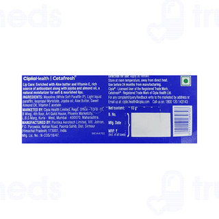 Cetafresh Aloe Butter & Vitamin E Lip Care 10gm