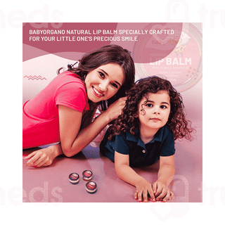 Baby Organo Natural Beetroot Lip Balm 8gm