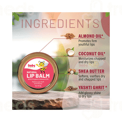 Baby Organo Natural Beetroot Lip Balm 8gm