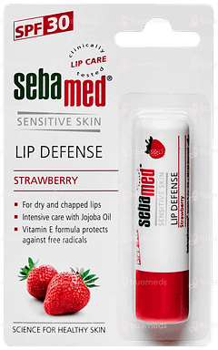 Sebamed Spf 30 Strawberry Lip Defense 4.8gm