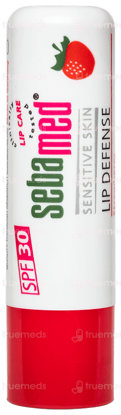 Sebamed Spf 30 Strawberry Lip Defense 4.8gm