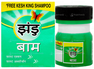 Zandu Balm 25ml With Kesh King Shampoo Free