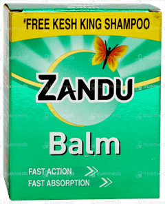 Zandu Balm 25ml With Kesh King Shampoo Free