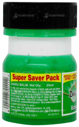 Zandu Balm 25ml With Kesh King Shampoo Free