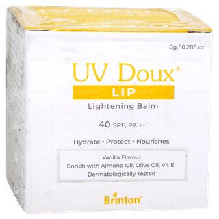 Brinton Uv Doux Lip Lightening Spf 40 Pa++ Balm 8gm