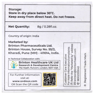 Brinton Uv Doux Lip Lightening Spf 40 Pa++ Balm 8gm