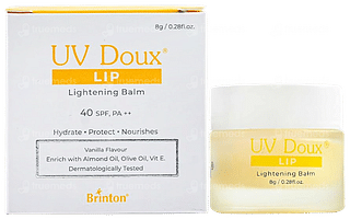 Uv Doux Lip Lightening Spf 40 Pa++ Balm 8gm