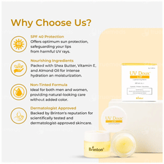 Brinton Uv Doux Lip Lightening Spf 40 Pa++ Balm 8gm
