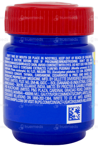 Vicks Vaporub Xtra Strong 2x Menthol 50ml