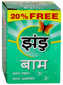 Zandu Balm 8ml + 1.6ml Free