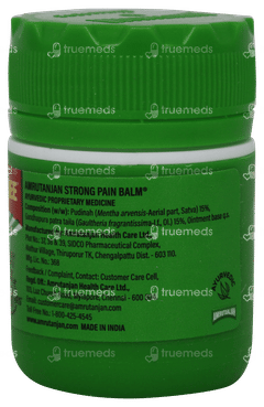 Amrutanjan Strong Pain Balm 8ml + 0.8ml Free