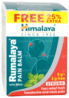 Himalaya Rumalaya Strong With Mint Pain Balm 8gm + 2gm Free