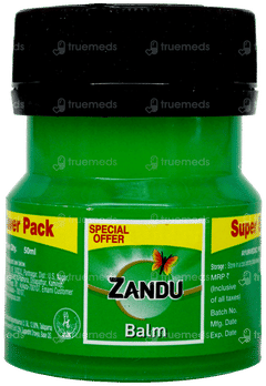 Zandu Balm 50Ml With Zandu Ortho Vedic Oil 12Ml Free
