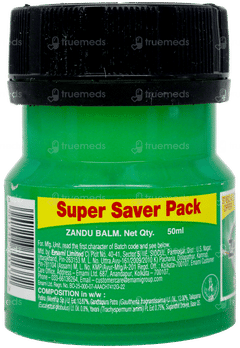 Zandu Balm 50Ml With Zandu Ortho Vedic Oil 12Ml Free