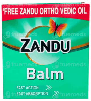 Zandu Balm 50Ml With Zandu Ortho Vedic Oil 12Ml Free