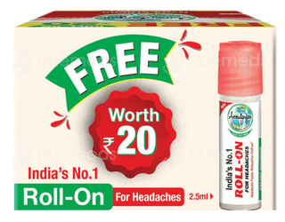 Amrutanjan New Maha Strong Pain Balm 50Ml With Roll On 2.5Ml Free