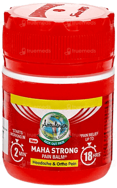 Amrutanjan New Maha Strong Pain Balm 8Ml
