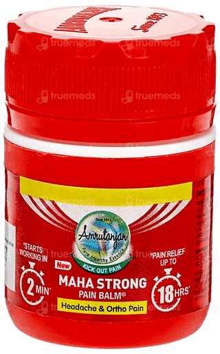 Amrutanjan New Maha Strong Pain Balm 8Ml