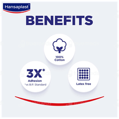 Hansaplast 7.5cm X 9.14m Soft Fixation Tape 1