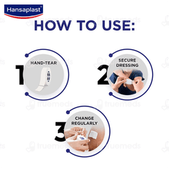 Hansaplast 7.5cm X 9.14m Soft Fixation Tape 1