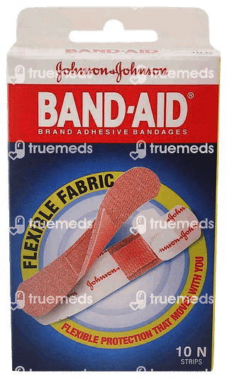 Johnsons Flexible Fabric Band Aid 10