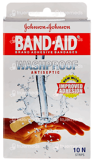 Johnsons Washproof Band Aid 10