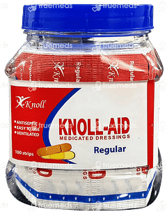 Knoll Aid Regular Medicated Dressings 100 Knoll Aid Regular Medicated Dressings 100