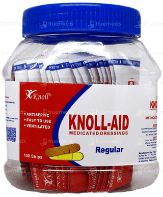 Knoll Aid Regular Medicated Dressings 100
