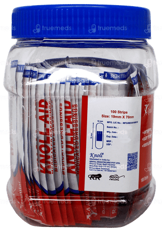 Knoll Aid Regular Medicated Dressings 100