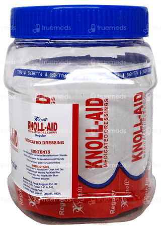 Knoll Aid Regular Medicated Dressings 100