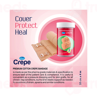 Leeford 10cm X 4m Crepe Bandage 1