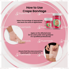 Leeford 10cm X 4m Crepe Bandage 1
