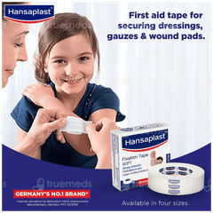 Hansaplast 5cm X 9.14m Soft Fixation Tape 1