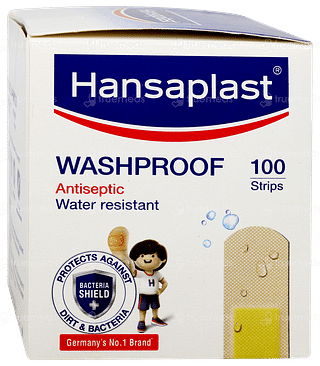 Hansaplast Washproof Antiseptic Strips 100