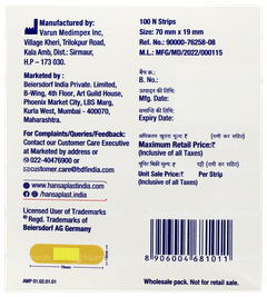 Hansaplast Washproof Antiseptic Strips 100