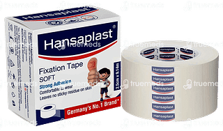 Hansaplast 2.5cm X 9.14m Soft Fixation Tape 1