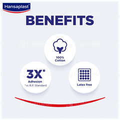 Hansaplast 2.5cm X 9.14m Soft Fixation Tape 1