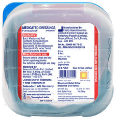 Hansaplast Patch Knee & Elbow Antiseptic Patches 50 Hansaplast Patch Knee & Elbow Antiseptic Patches 50