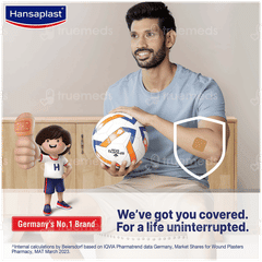 Hansaplast Patch Knee & Elbow Antiseptic Patches 50 Hansaplast Patch Knee & Elbow Antiseptic Patches 50