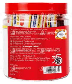 Dr Morepen Aid Adhesive First Aid Dressing Bandages 100