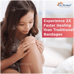 Dr Morepen Aid Adhesive First Aid Dressing Bandages 100