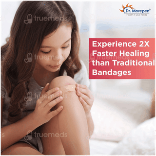 Dr Morepen Aid Adhesive First Aid Dressing Bandages 100